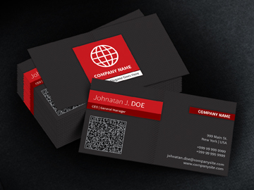 business visit card template