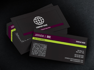 business visit card template