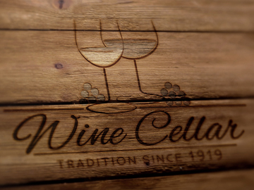 wine cellar logo template